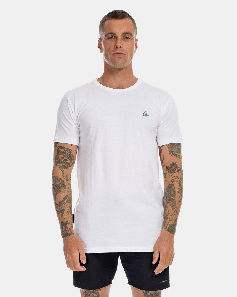 Shark Embroidery Tee