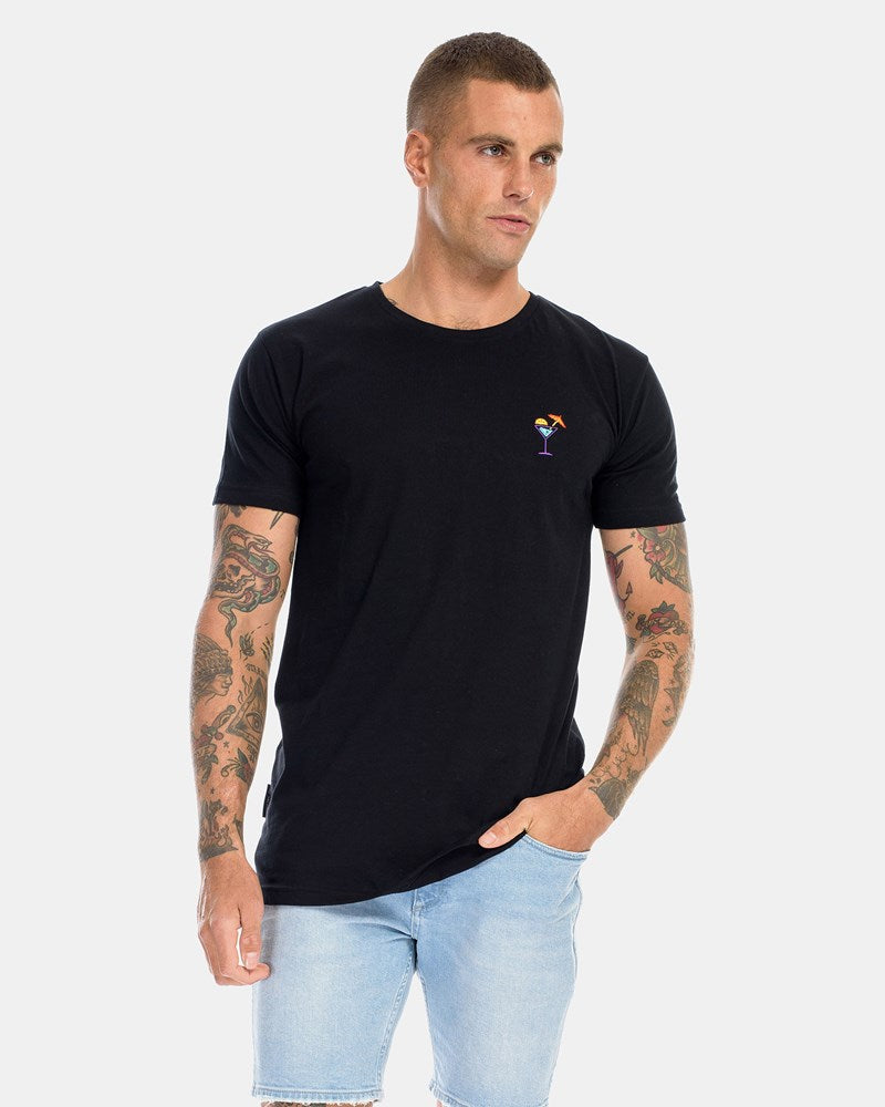 Martini Embroidery Tee