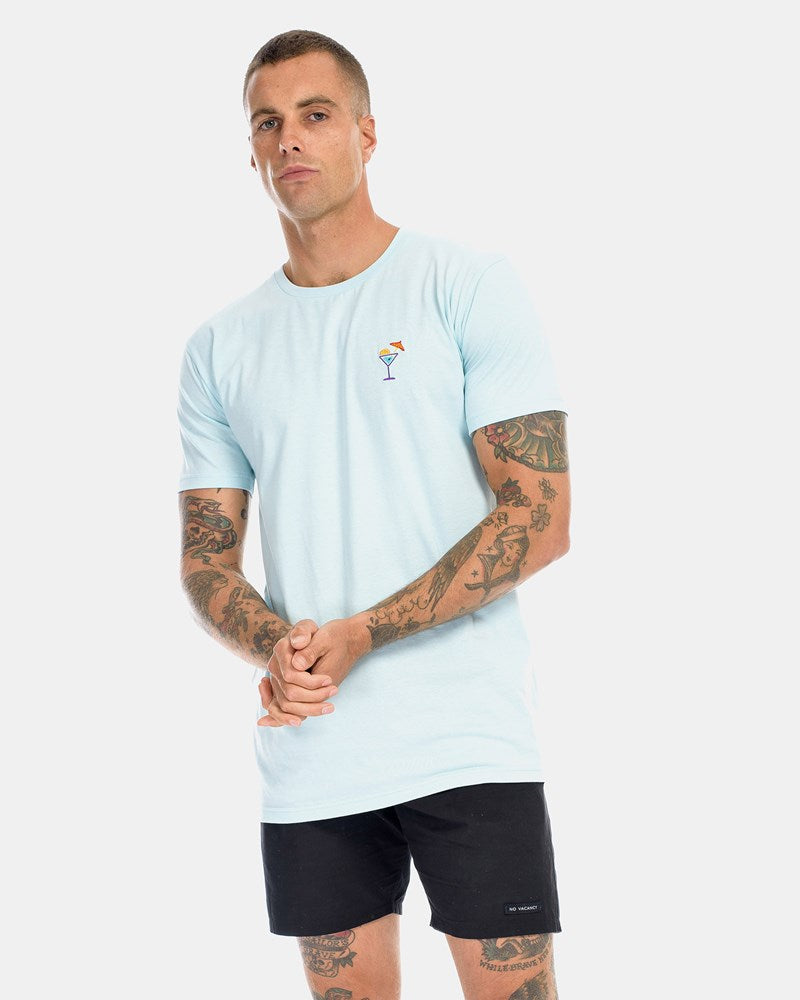 Martini Embroidery Tee