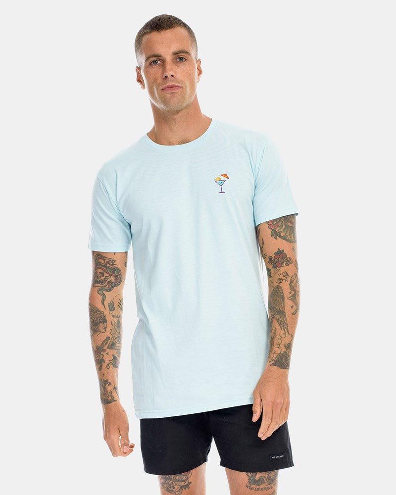 Martini Embroidery Tee