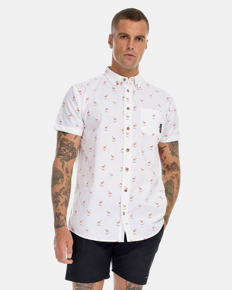 Flamingo SS Dress Shirt