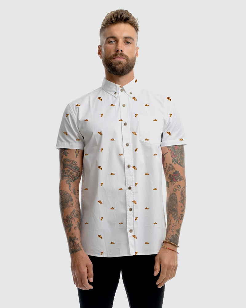 Pizza SS Dress Shirt