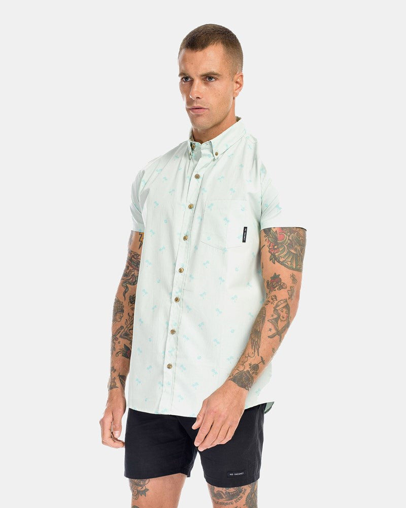 Palm & Coconut SS Dress Shirt