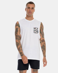 Floral Skull Tank
