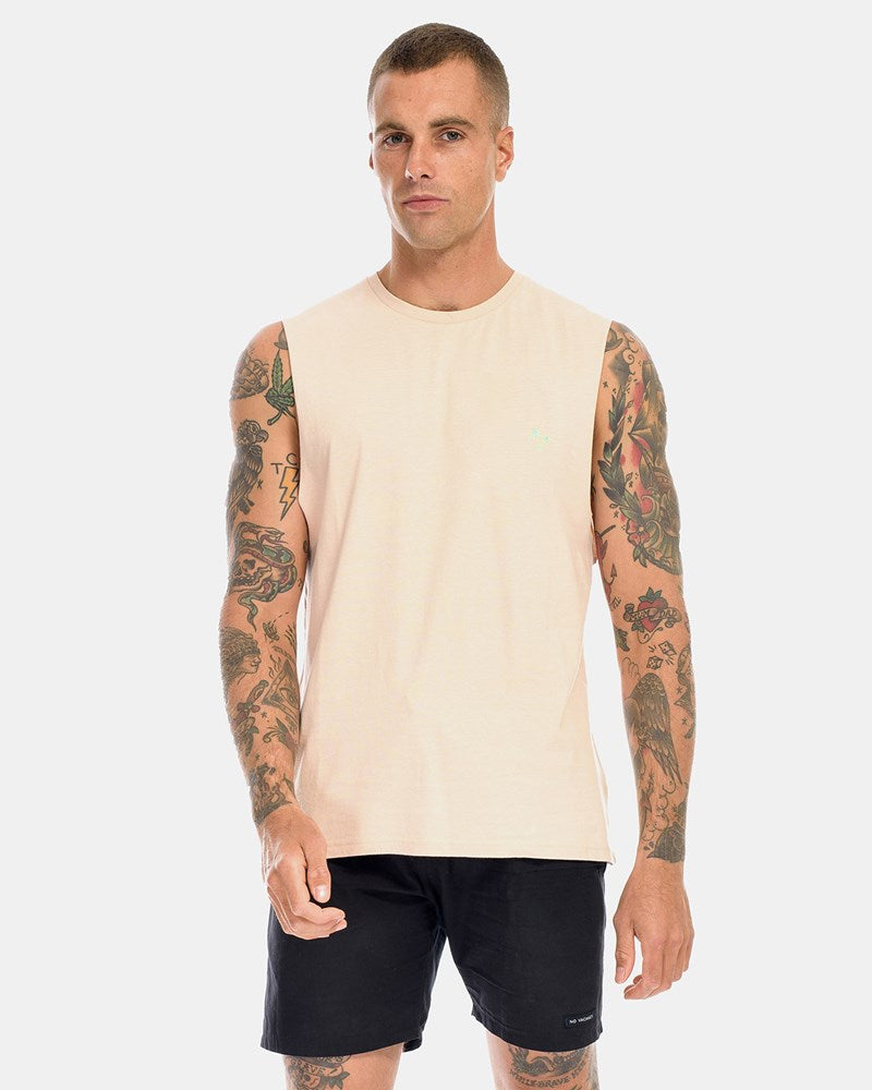 Palm Tree Embroidery Tank