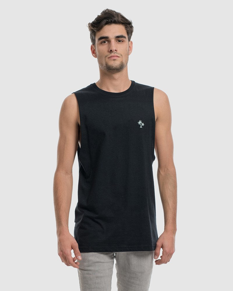 Palm Tree Embroidery Tank