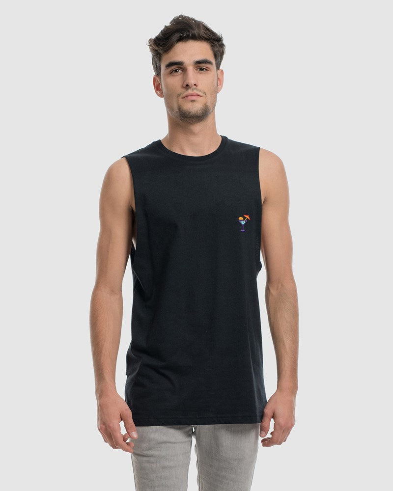 Martini Embroidery Tank