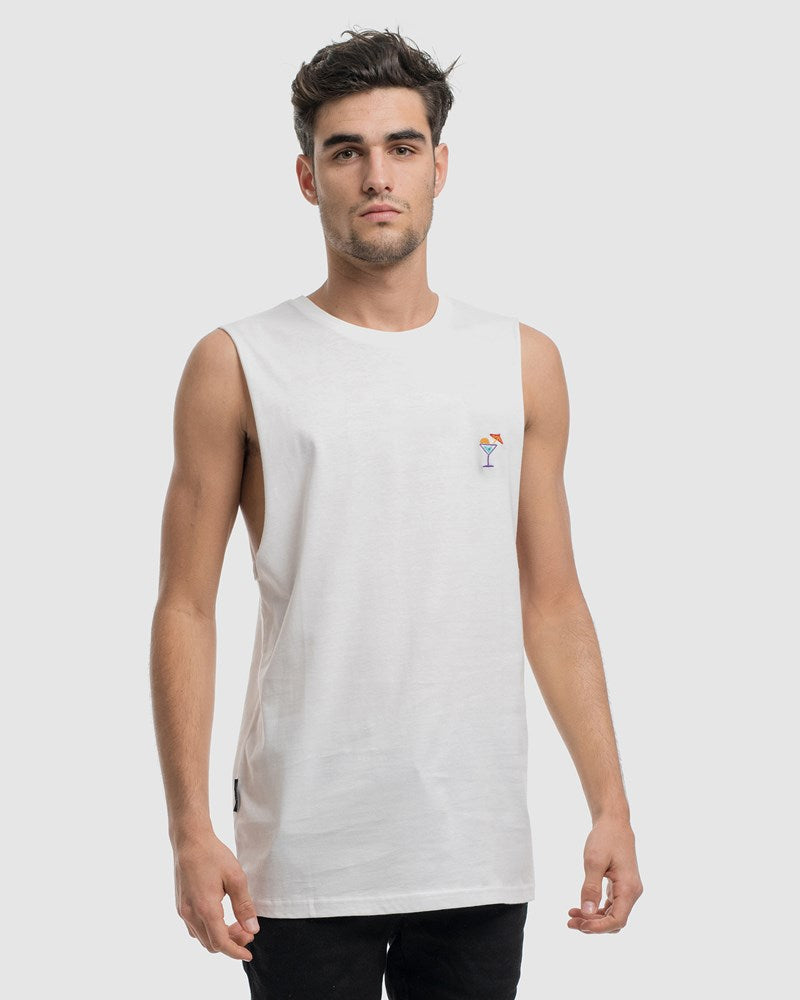 Martini Embroidery Tank