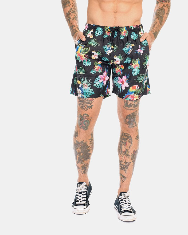 Paradise Parrots Swim Shorts