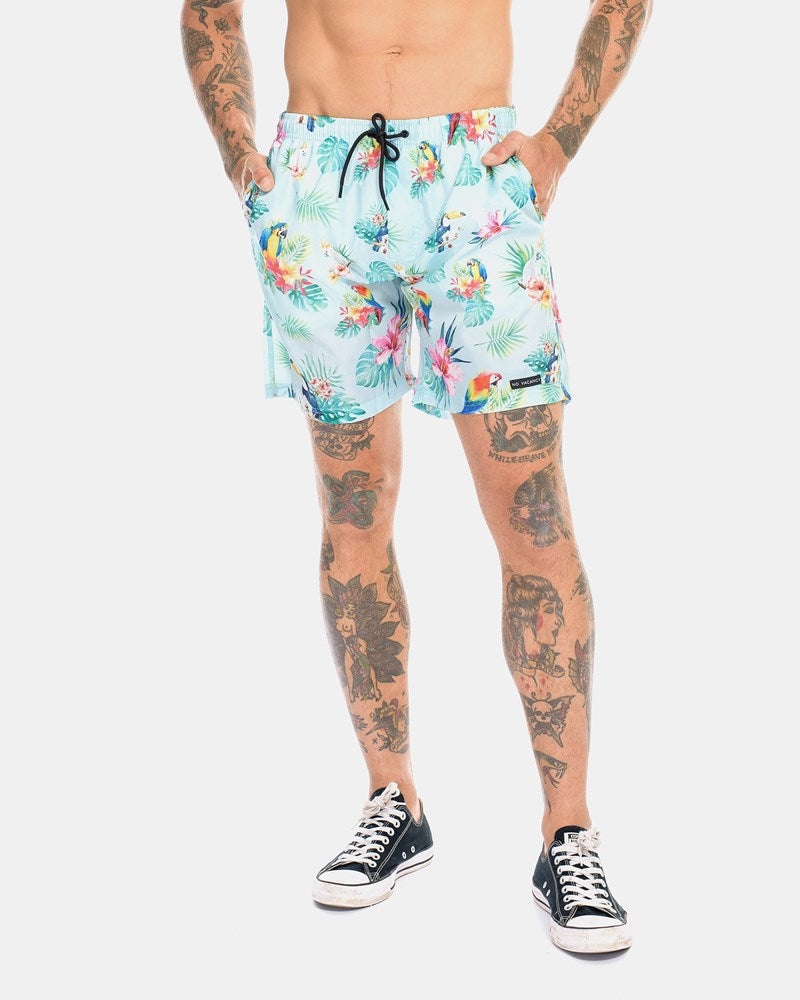 Paradise Parrots Swim Shorts