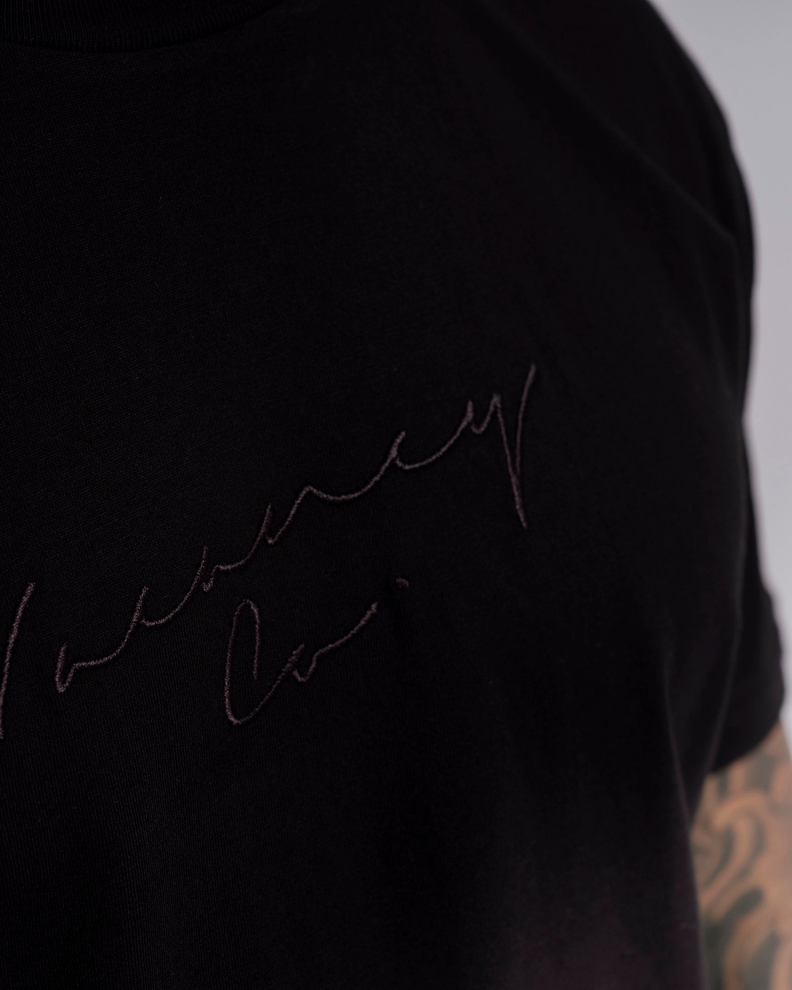 Coy Mono Embroidery Tee