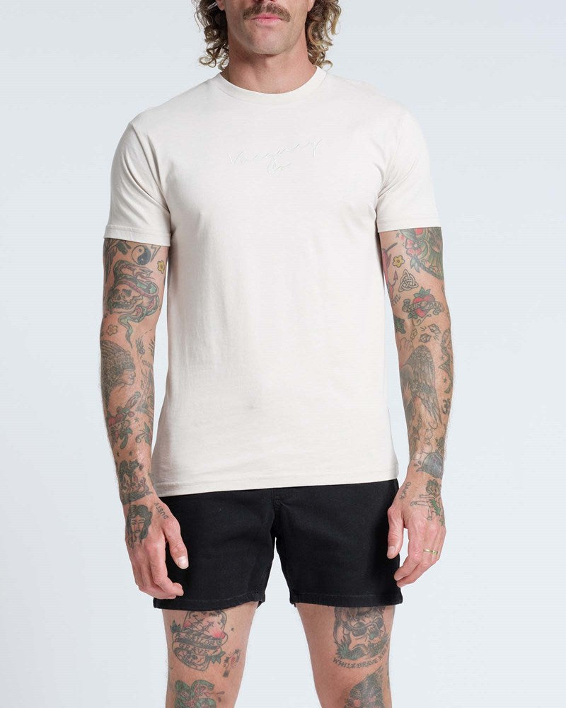 Coy Mono Embroidery Tee