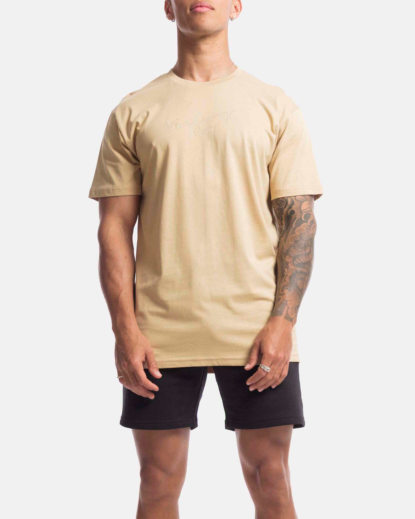 Coy Mono Embroidery Tee