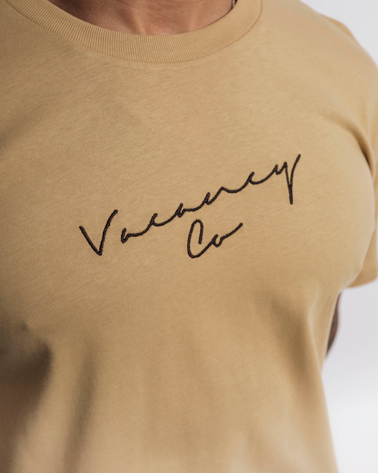 Coy Embroidery Tee