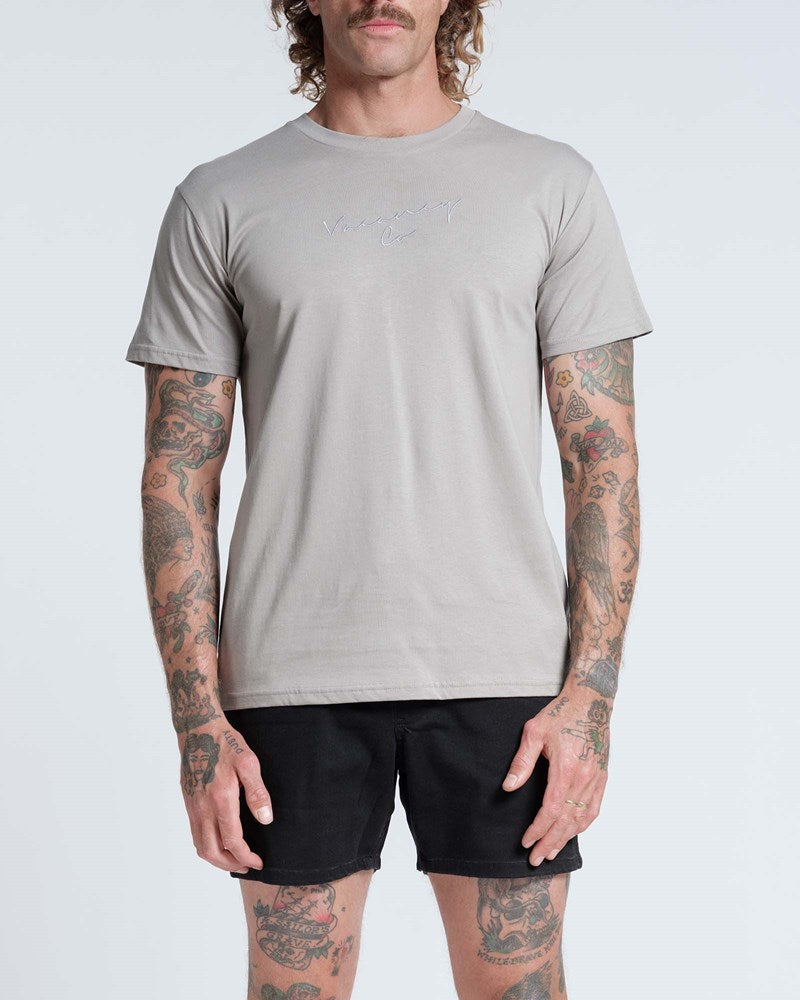 Coy Mono Embroidery Tee