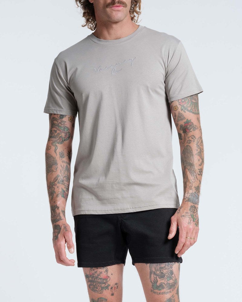 Coy Mono Embroidery Tee