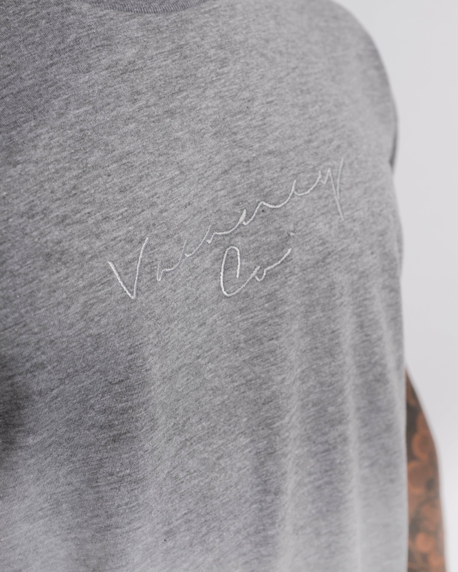 Coy Mono Embroidery Tee