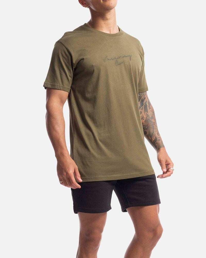 Coy Mono Embroidery Tee