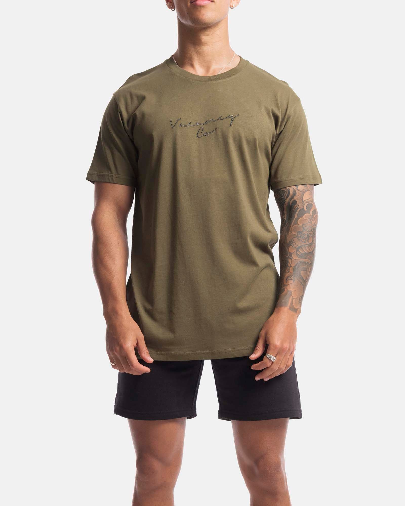 Coy Mono Embroidery Tee