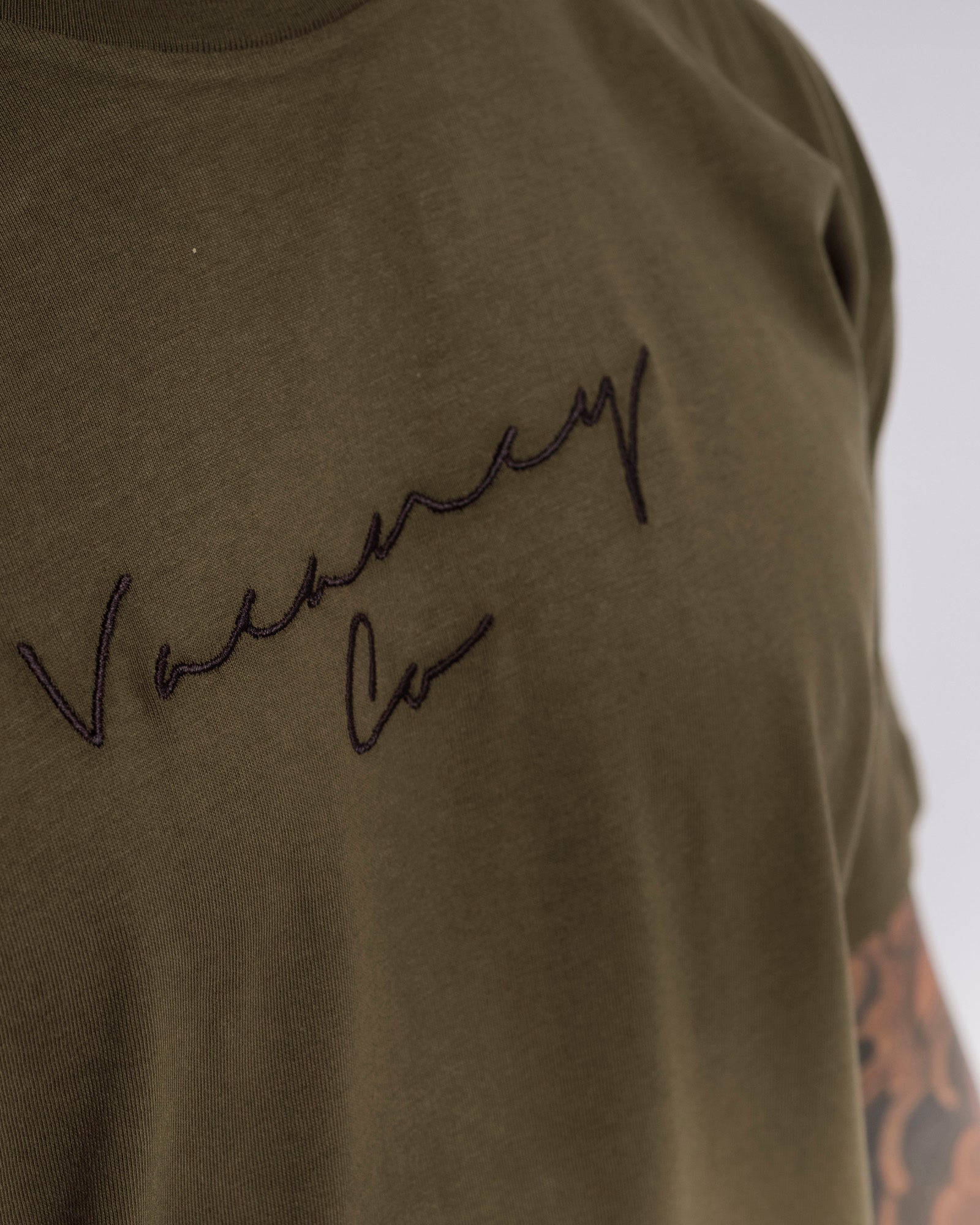 Coy Embroidery Tee