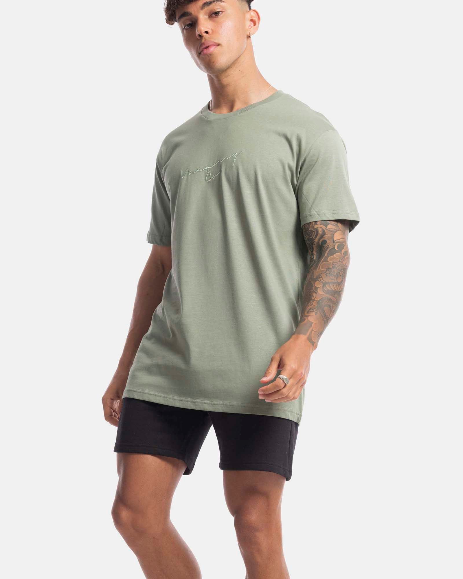 Coy Mono Embroidery Tee