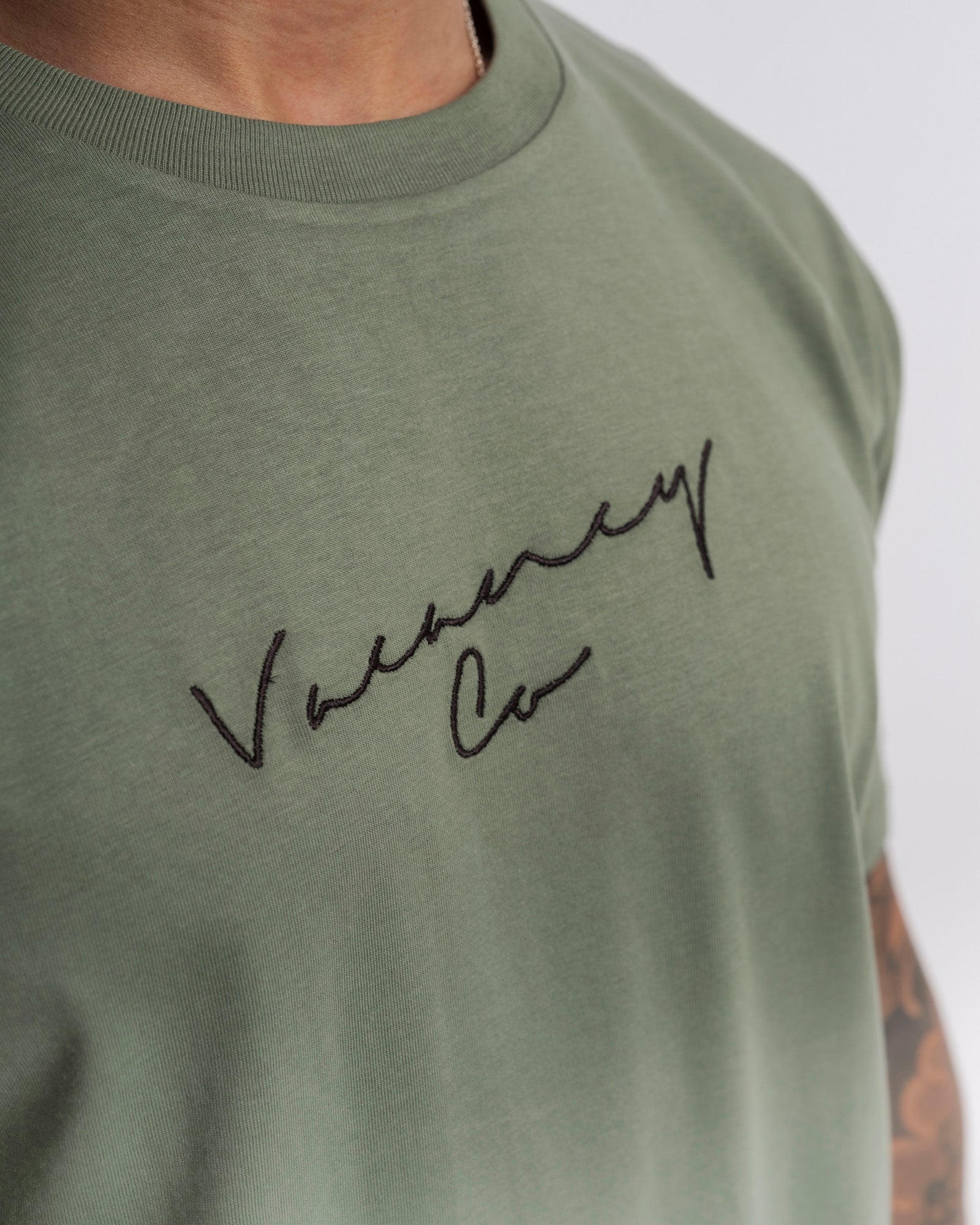 Coy Embroidery Tee