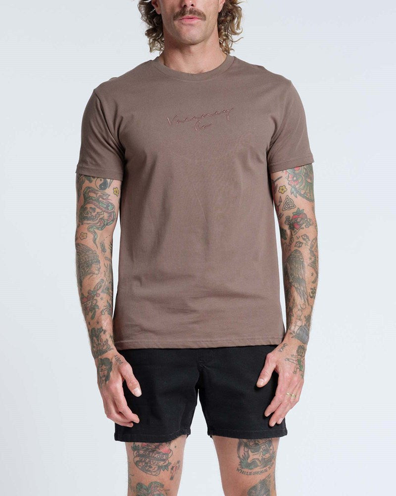 Coy Mono Embroidery Tee