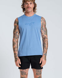 Coy Mono Embroidery Tank