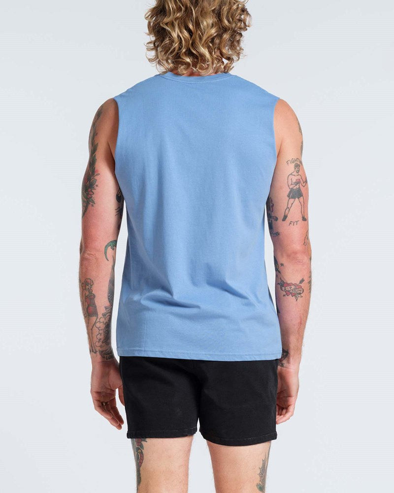 Coy Mono Embroidery Tank