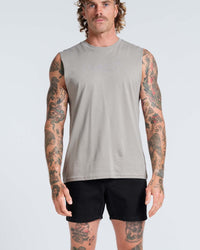 Coy Mono Embroidery Tank