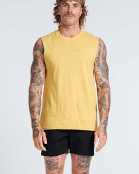 Coy Mono Embroidery Tank