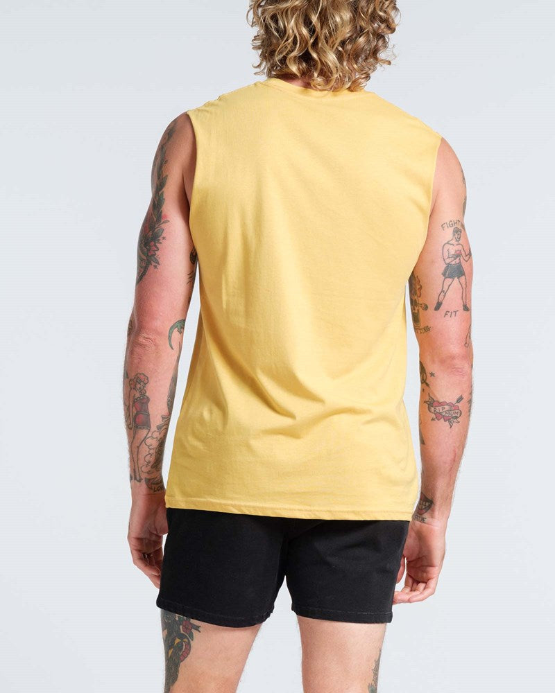 Coy Mono Embroidery Tank