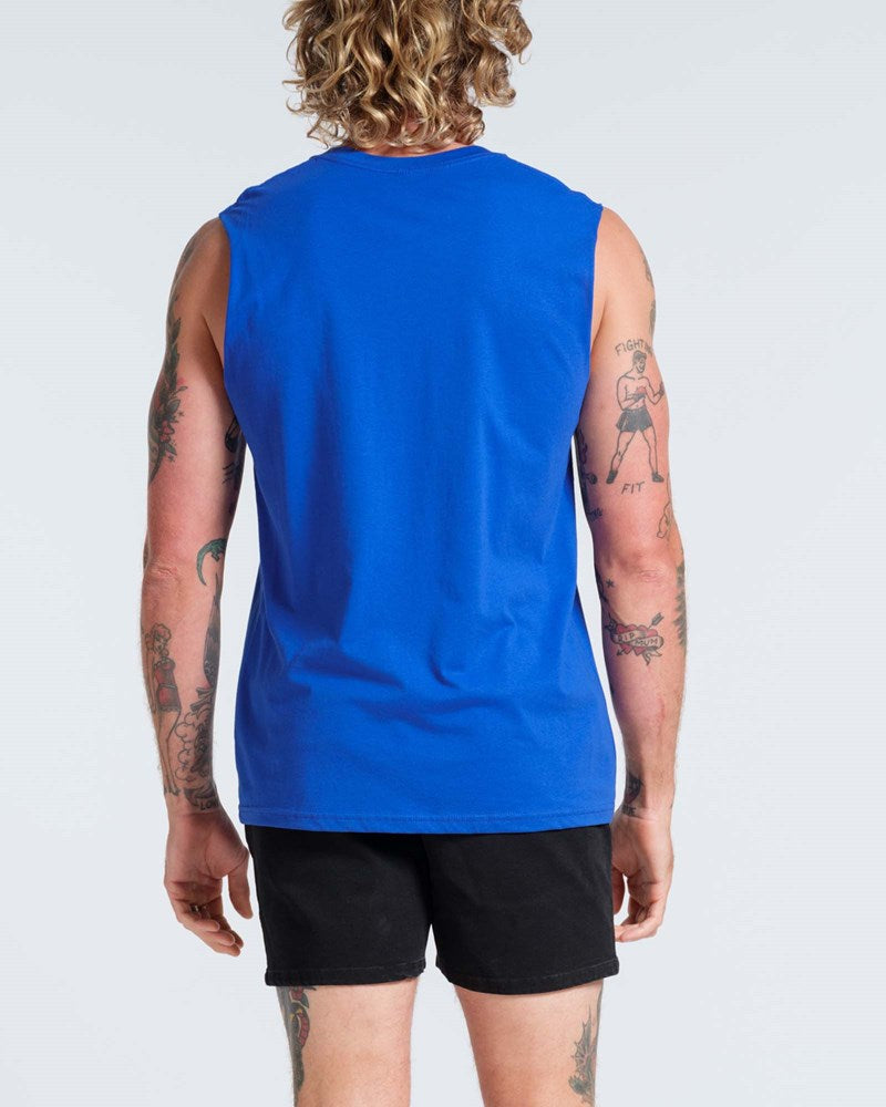 Coy Mono Embroidery Tank