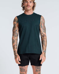Coy Mono Embroidery Tank