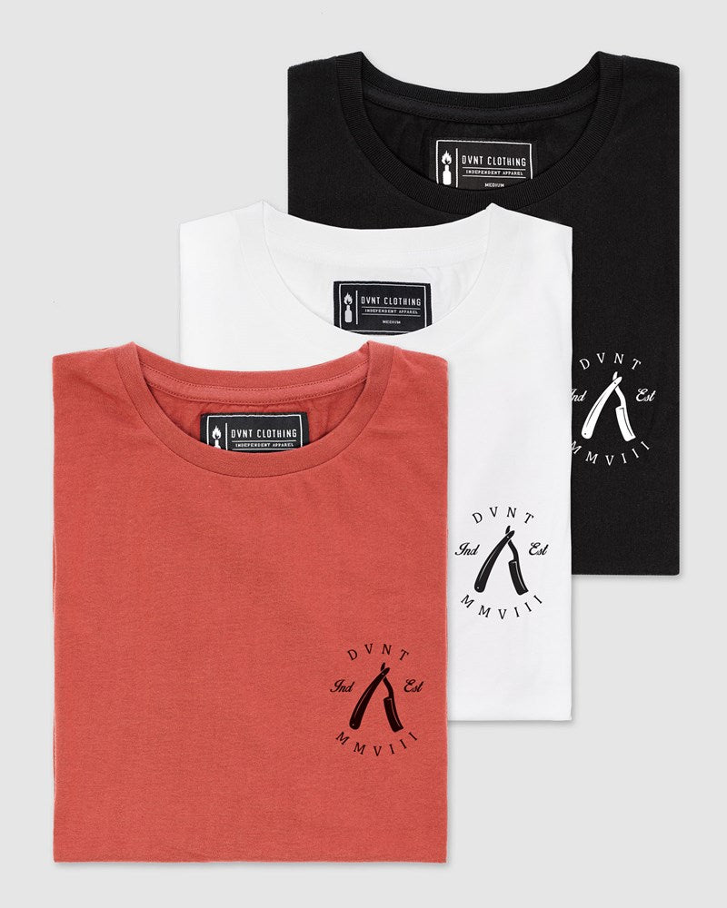 3-Pack Rough Cuts Tee