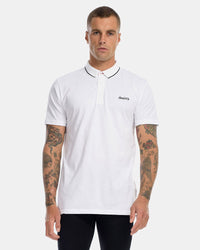 Essential Embroidery Stripe Polo