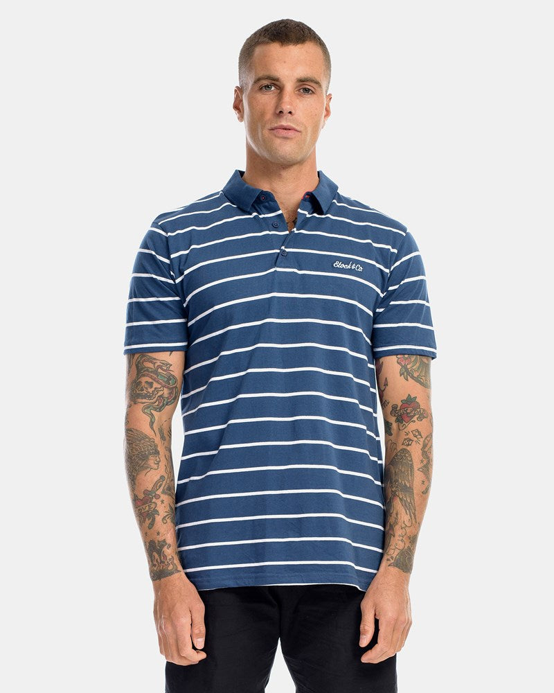 Summit Stripe Polo
