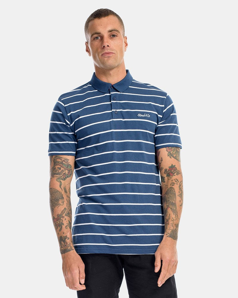 Summit Stripe Polo