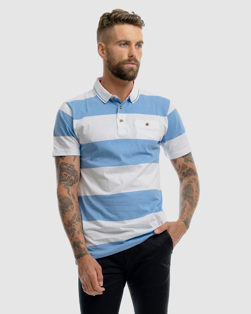 Atlantic Stripe Polo