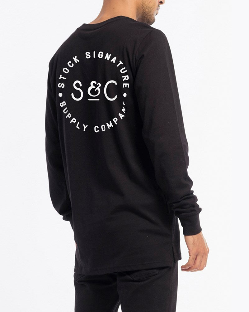 Stamped Signet Long Sleeve Tee