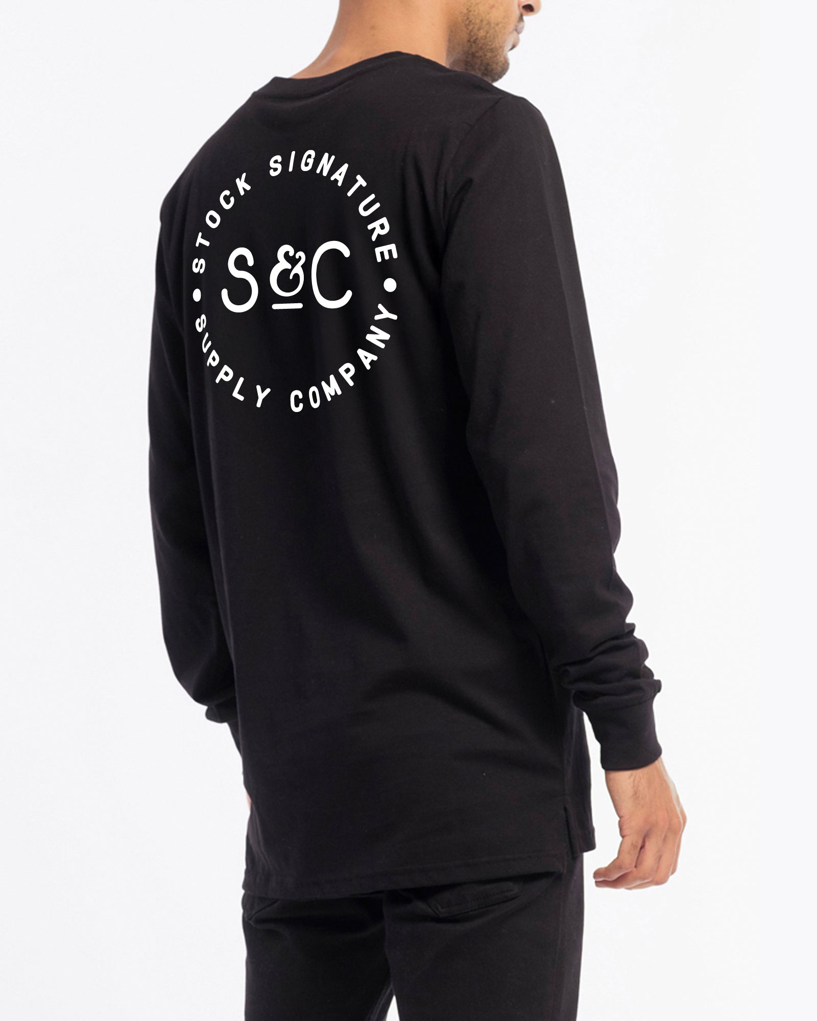 Stamped Signet Long Sleeve Tee