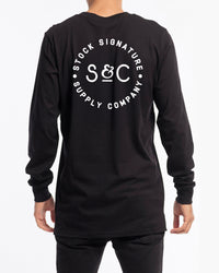 Stamped Signet Long Sleeve Tee