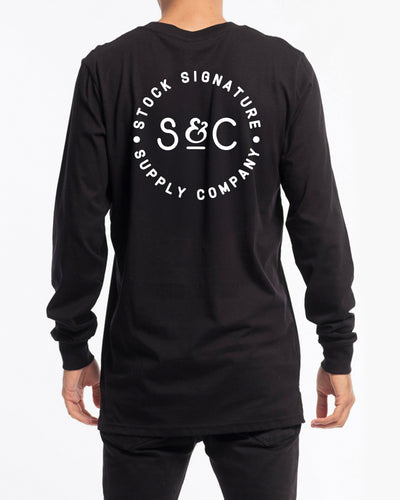 Stamped Signet Long Sleeve Tee