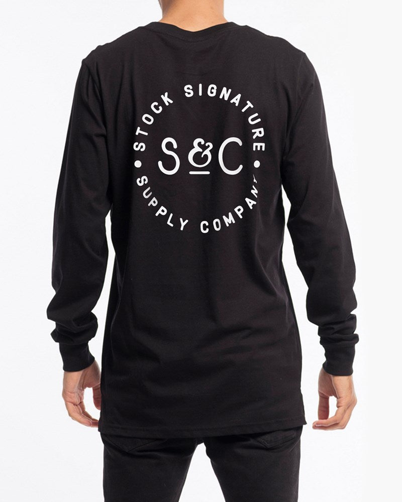 Stamped Signet Long Sleeve Tee