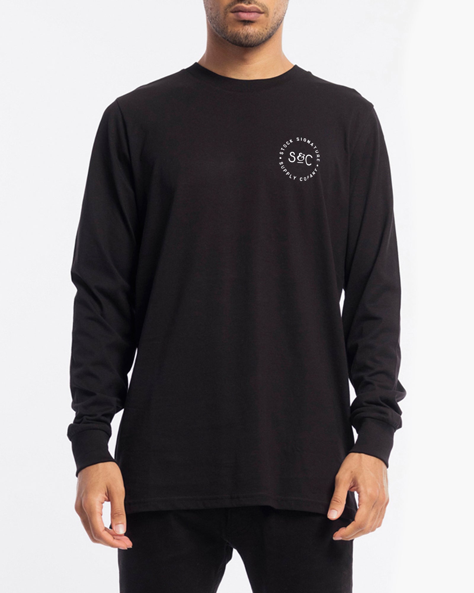 Stamped Signet Long Sleeve Tee