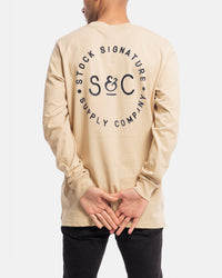 Stamped Signet Long Sleeve Tee