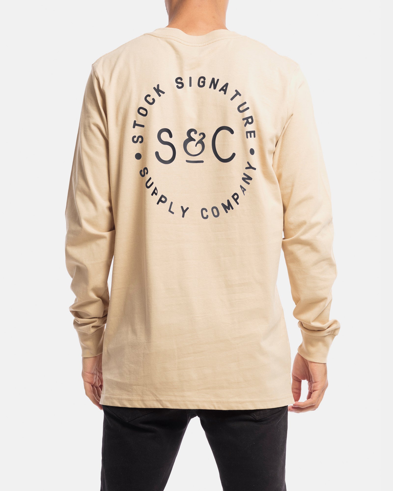 Stamped Signet Long Sleeve Tee