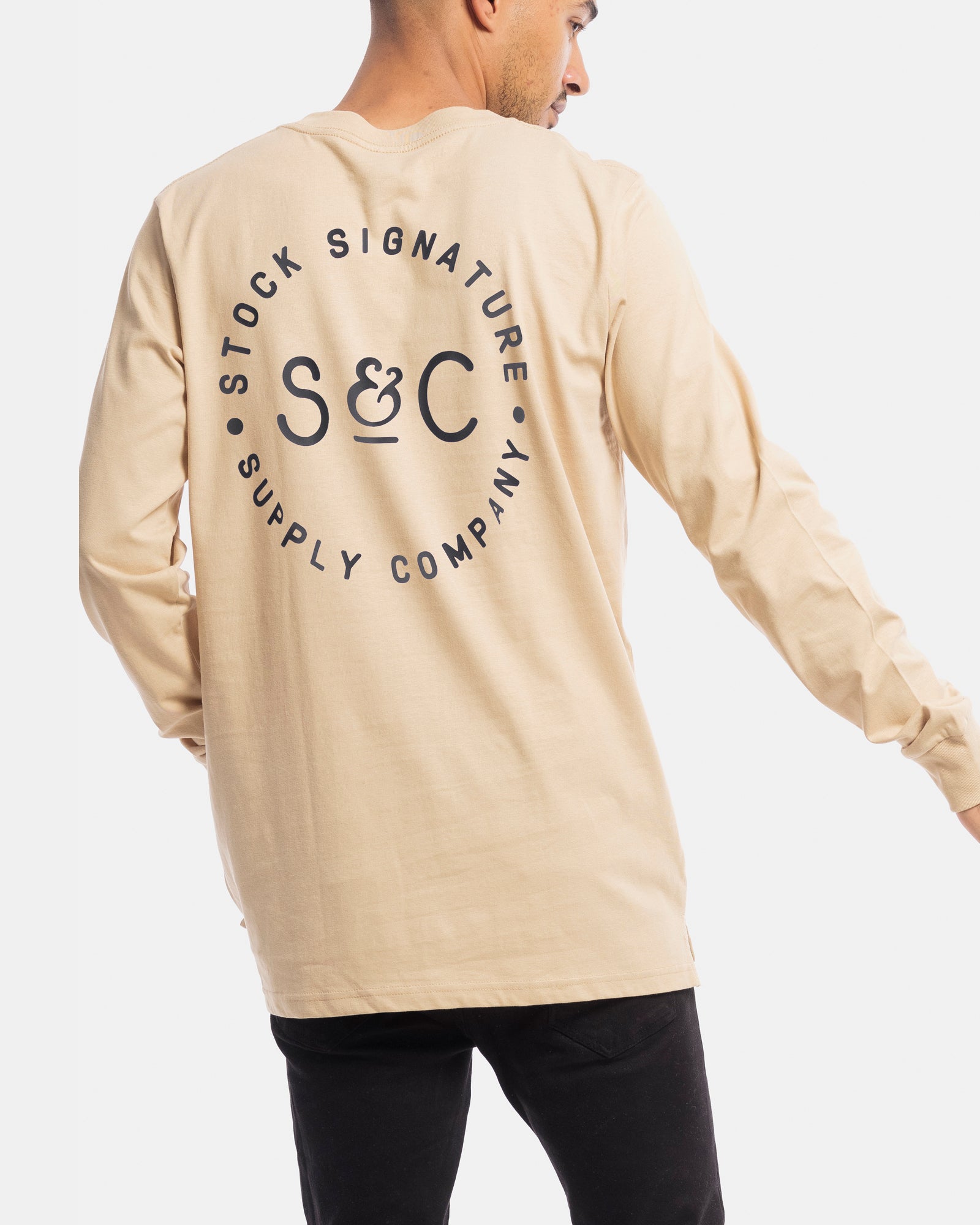 Stamped Signet Long Sleeve Tee