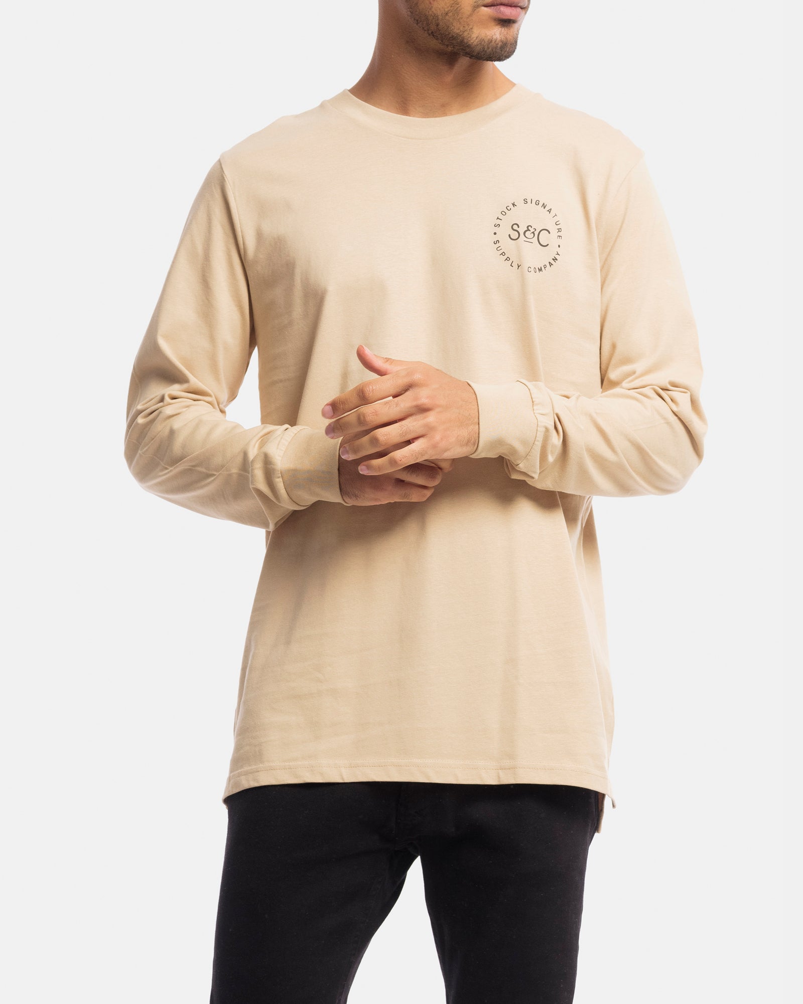 Stamped Signet Long Sleeve Tee