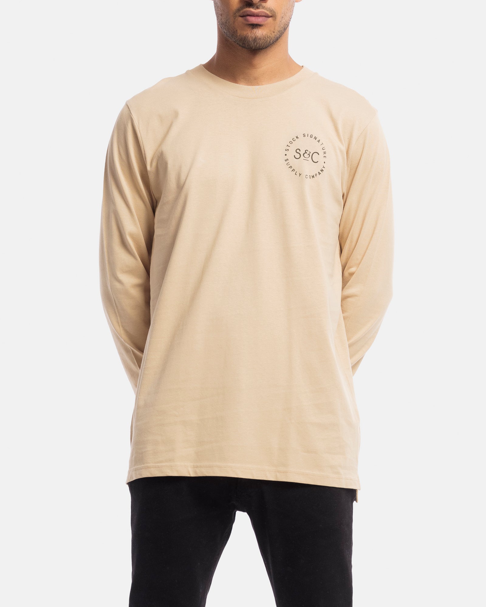 Stamped Signet Long Sleeve Tee